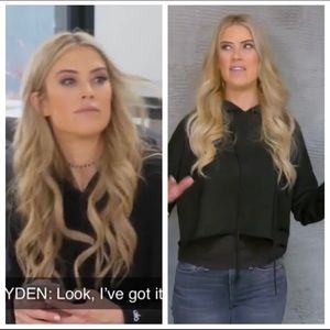 Alo Cropped Box Hoodie